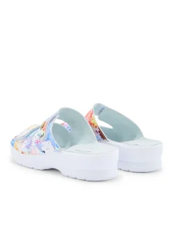 Femme Pédiconfort Mules à scratch extra larges