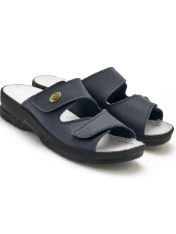 Femme Pédiconfort Mules à scratch extra larges