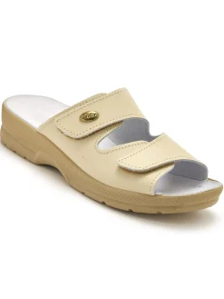 Femme Pédiconfort Mules à scratch extra larges