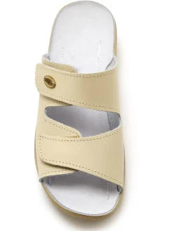 Femme Pédiconfort Mules à scratch extra larges