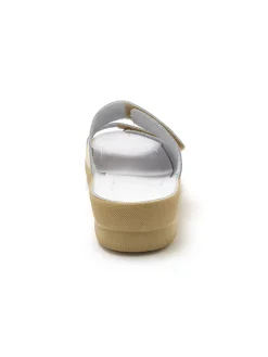 Femme Pédiconfort Mules à scratch extra larges