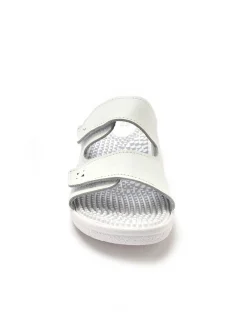 Femme Pédiconfort Mules à scratchs ouverture totale