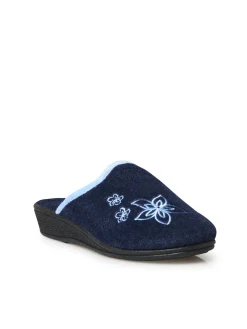 Femme Pédiconfort Mules brodées