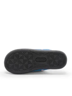 Femme Pédiconfort Mules brodées intérieur éponge