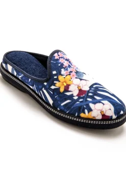 Femme Pédiconfort Mules coton et éponge