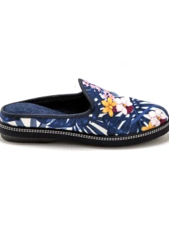 Femme Pédiconfort Mules coton et éponge