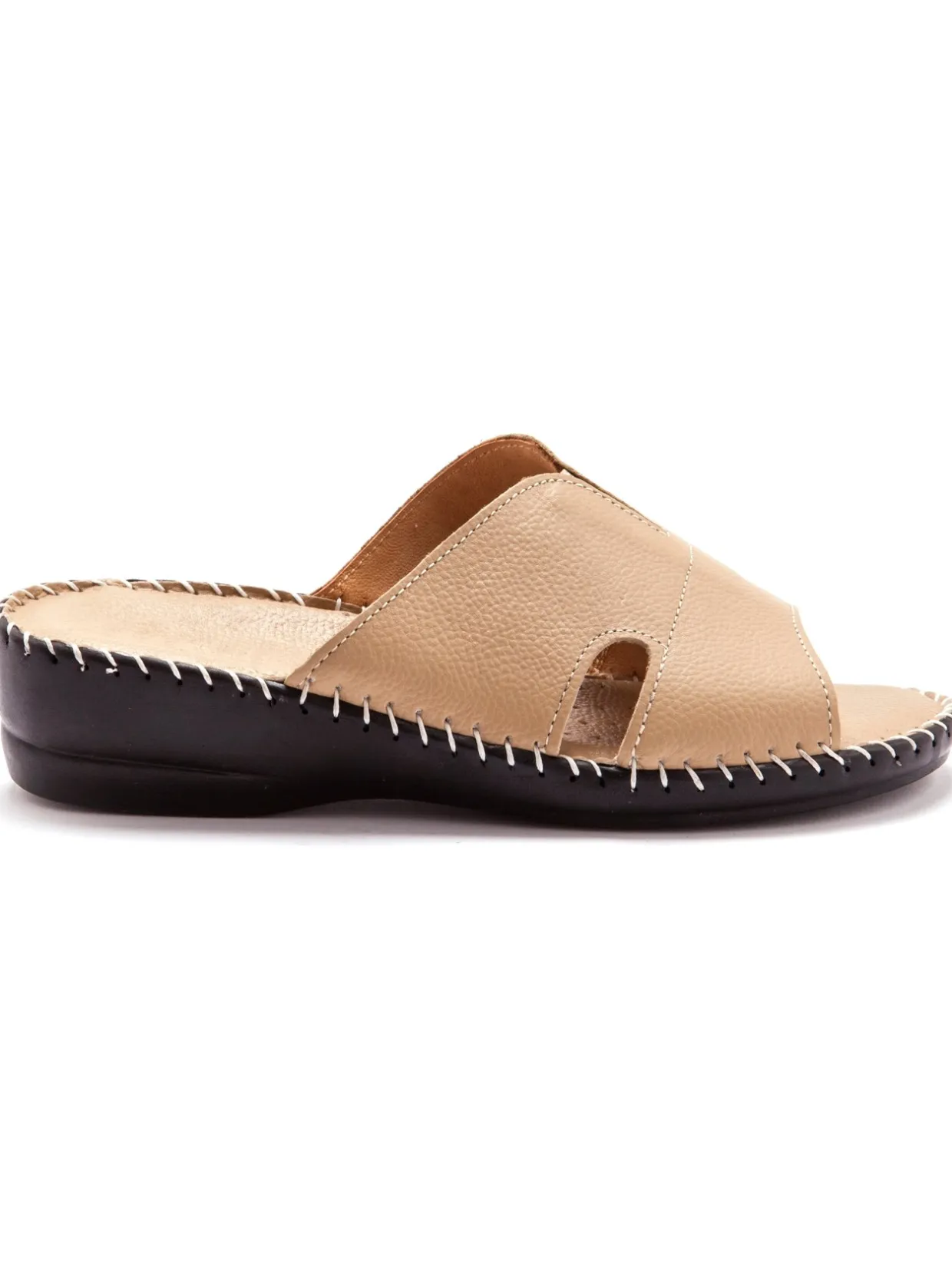 Femme Pédiconfort Mules cuir à aérosemelle®