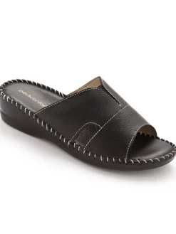Femme Pédiconfort Mules cuir à aérosemelle®