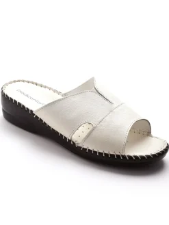 Femme Pédiconfort Mules cuir à aérosemelle®