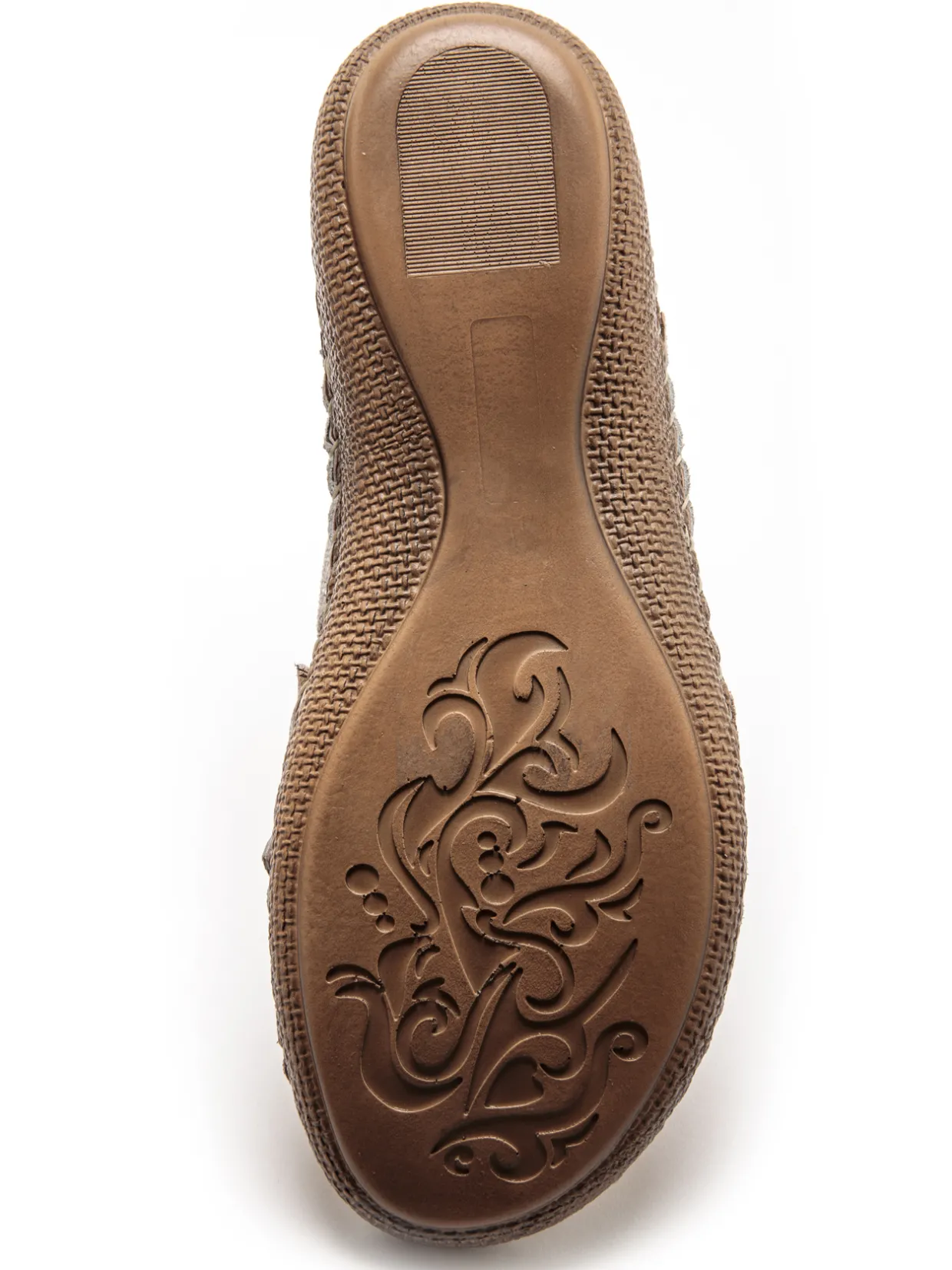 Femme Pédiconfort Mules cuir, ouverture totale