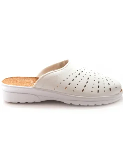 Femme Pédiconfort Mules en cuir à galbe anatomique