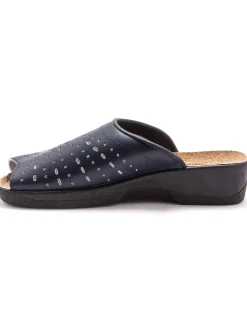 Femme Pédiconfort Mules en cuir à galbe anatomique