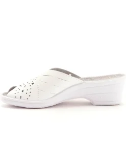 Femme Pédiconfort Mules en cuir ajouré