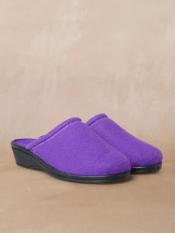 Femme Pédiconfort Mules en fibre polaire