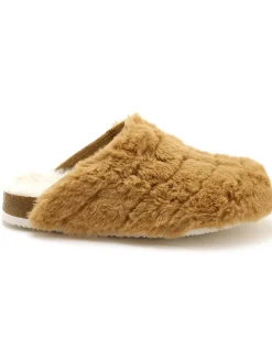 Femme Pédiconfort Mules entièrement fourrées