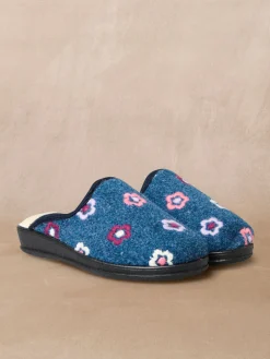 Femme Pédiconfort Mules entièrement fourrées laine