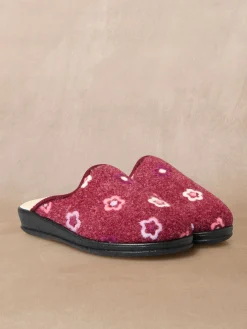 Femme Pédiconfort Mules entièrement fourrées laine