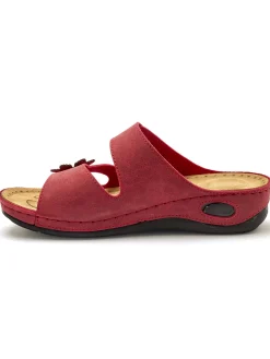 Femme Pédiconfort Mules fantaisie à patte scratch