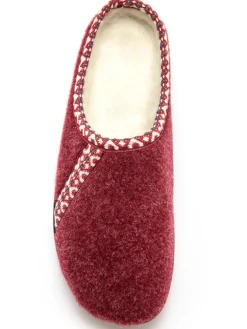 Femme Pédiconfort Mules fourrés laine majoritaire