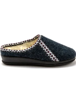 Femme Pédiconfort Mules fourrés laine majoritaire