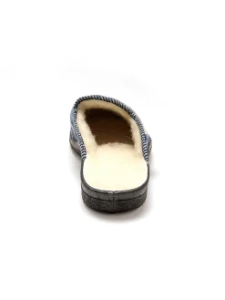 Homme Pédiconfort Mules mixtes fourrées laine majoritaire