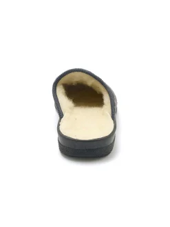 Homme Pédiconfort Mules mixtes fourrées laine majoritaire
