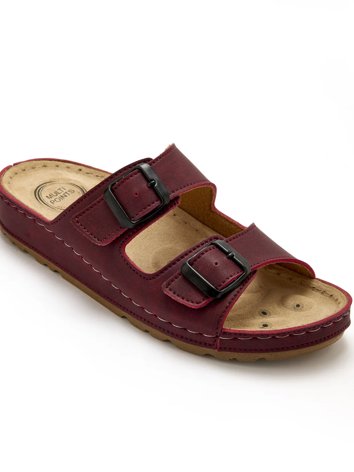 Femme Pédiconfort Mules réflexologie extra larges