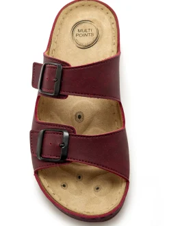 Femme Pédiconfort Mules réflexologie extra larges