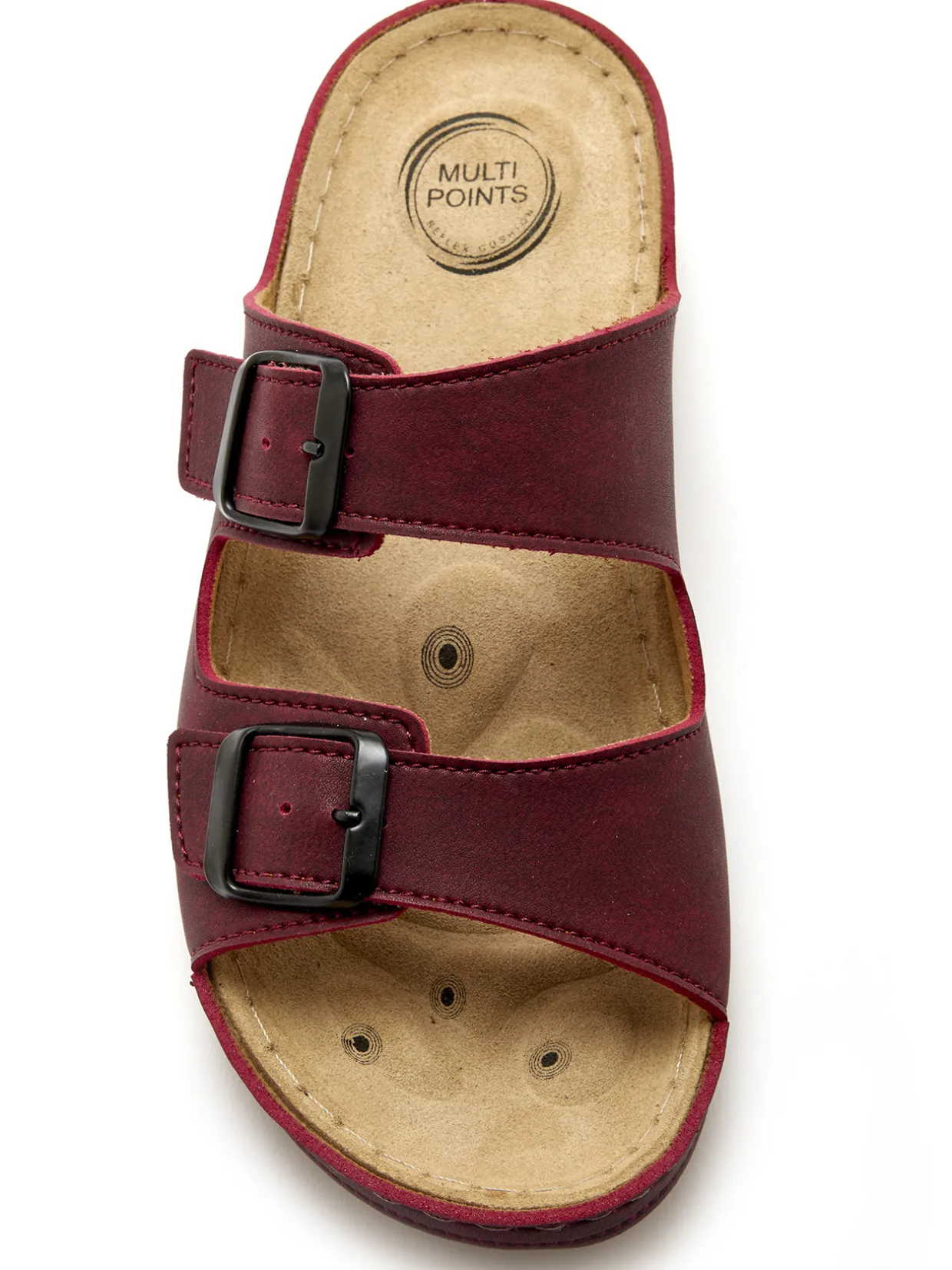 Femme Pédiconfort Mules réflexologie extra larges