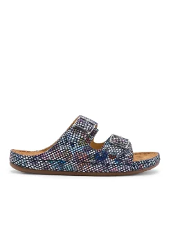 Femme Pédiconfort Mules réflexologie extra larges