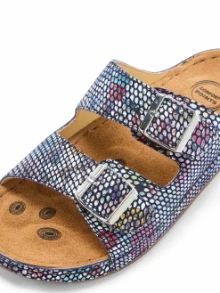 Femme Pédiconfort Mules réflexologie extra larges