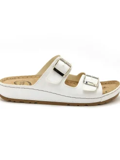 Femme Pédiconfort Mules réflexologie extra larges