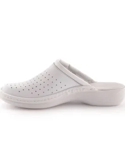 Femme Pédiconfort Mules ultra légères en cuir