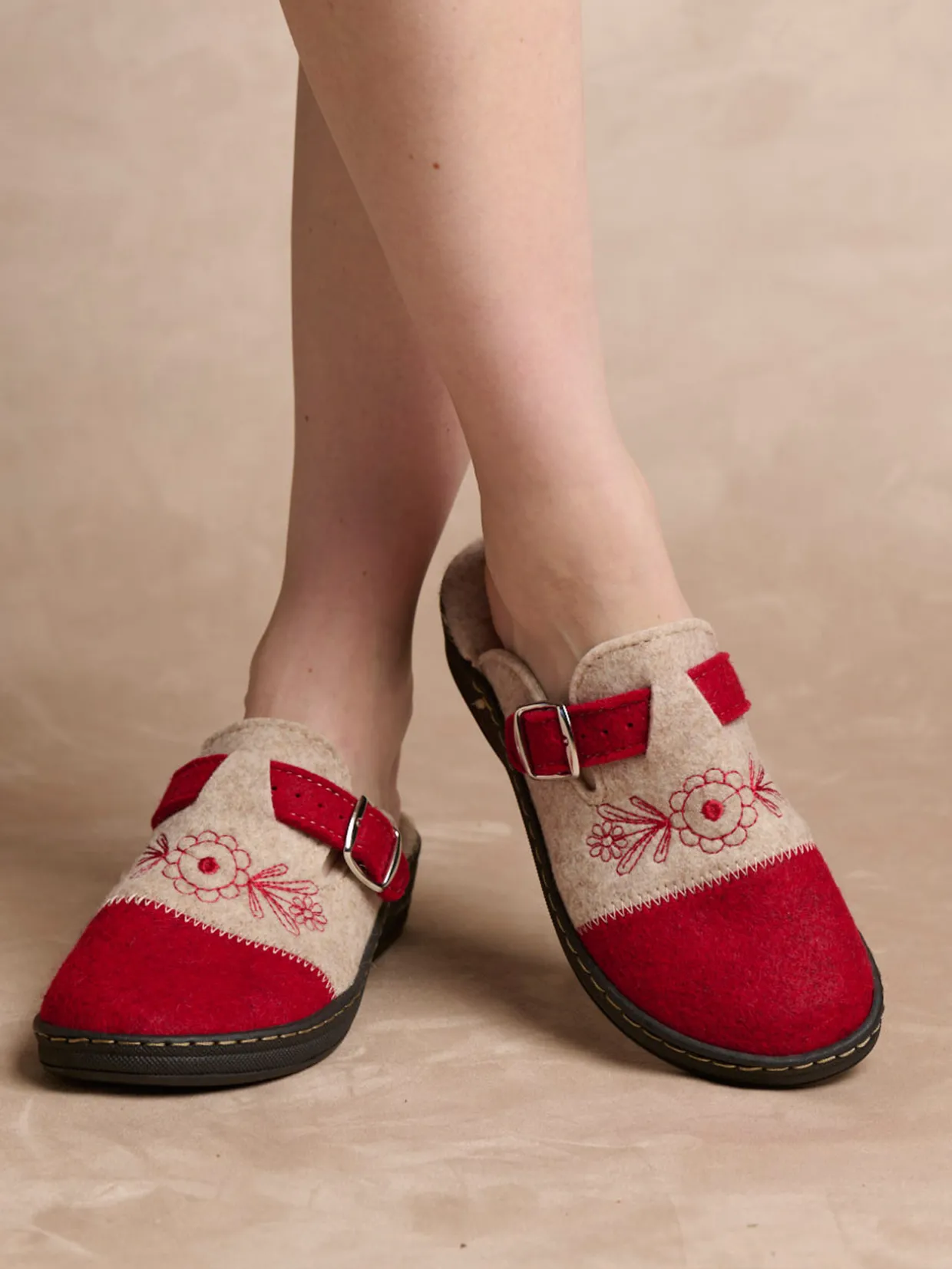 Femme Pédiconfort Mules ultra légères matière recyclée