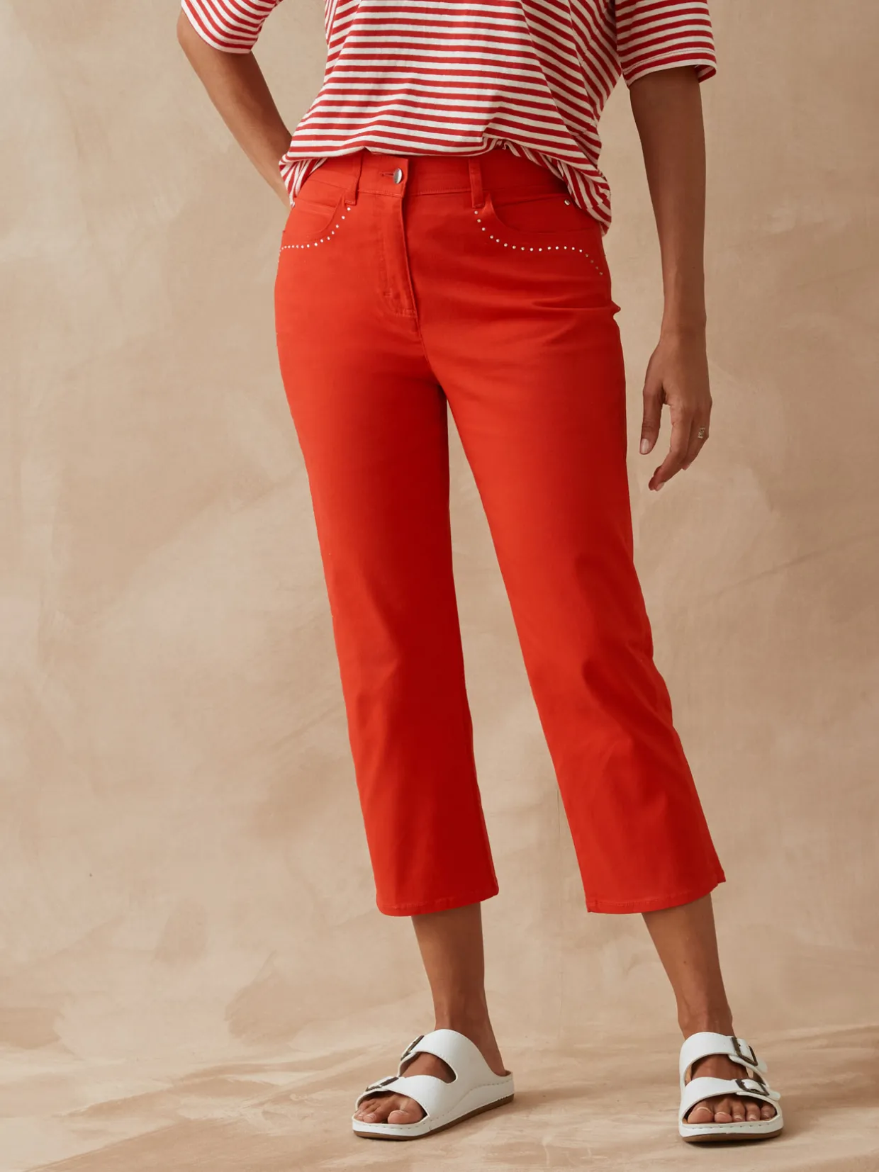 Femme Daxon Pantacourt 5 poches