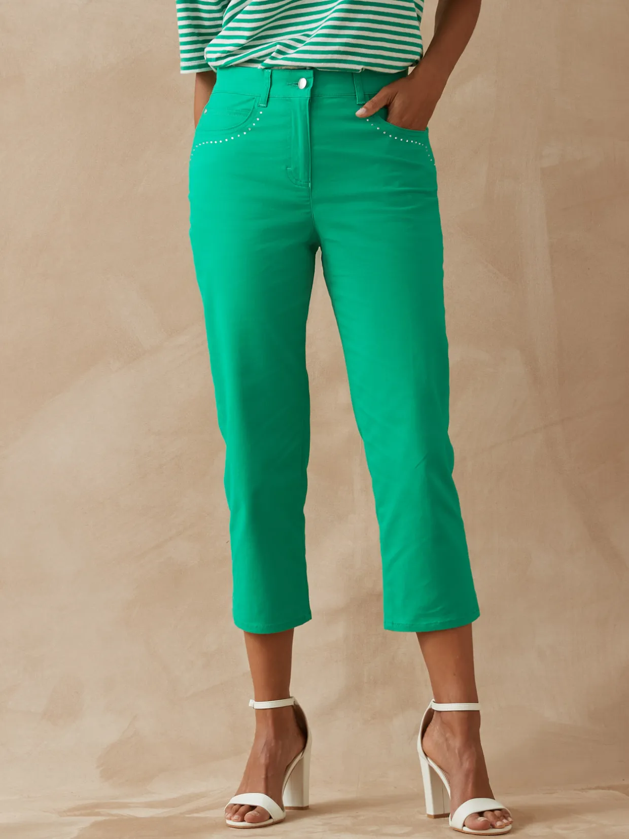 Femme Daxon Pantacourt 5 poches