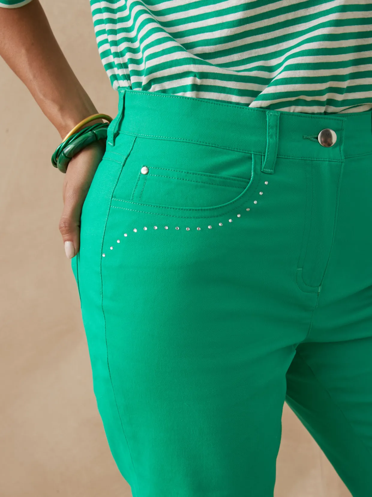 Femme Daxon Pantacourt 5 poches