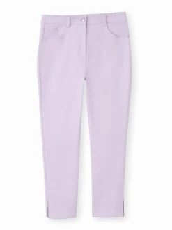 Femme Daxon Pantacourt 5 poches coupe droite