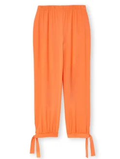 Femme Daxon Pantacourt en maille style sarouel