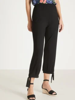 Femme Daxon Pantacourt en maille style sarouel