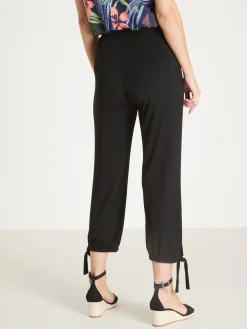 Femme Daxon Pantacourt en maille style sarouel