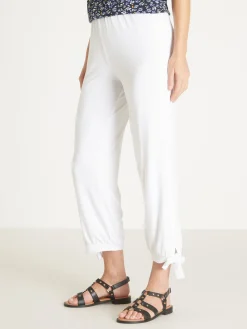 Femme Daxon Pantacourt en maille style sarouel