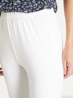 Femme Daxon Pantacourt en maille style sarouel