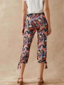 Femme Daxon Pantacourt en maille style sarouel