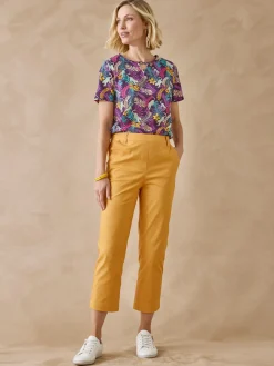 Femme Daxon Pantacourt extensible