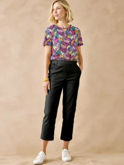 Femme Daxon Pantacourt extensible