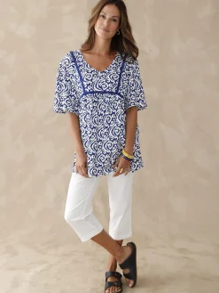 Femme Daxon Pantacourt extensible