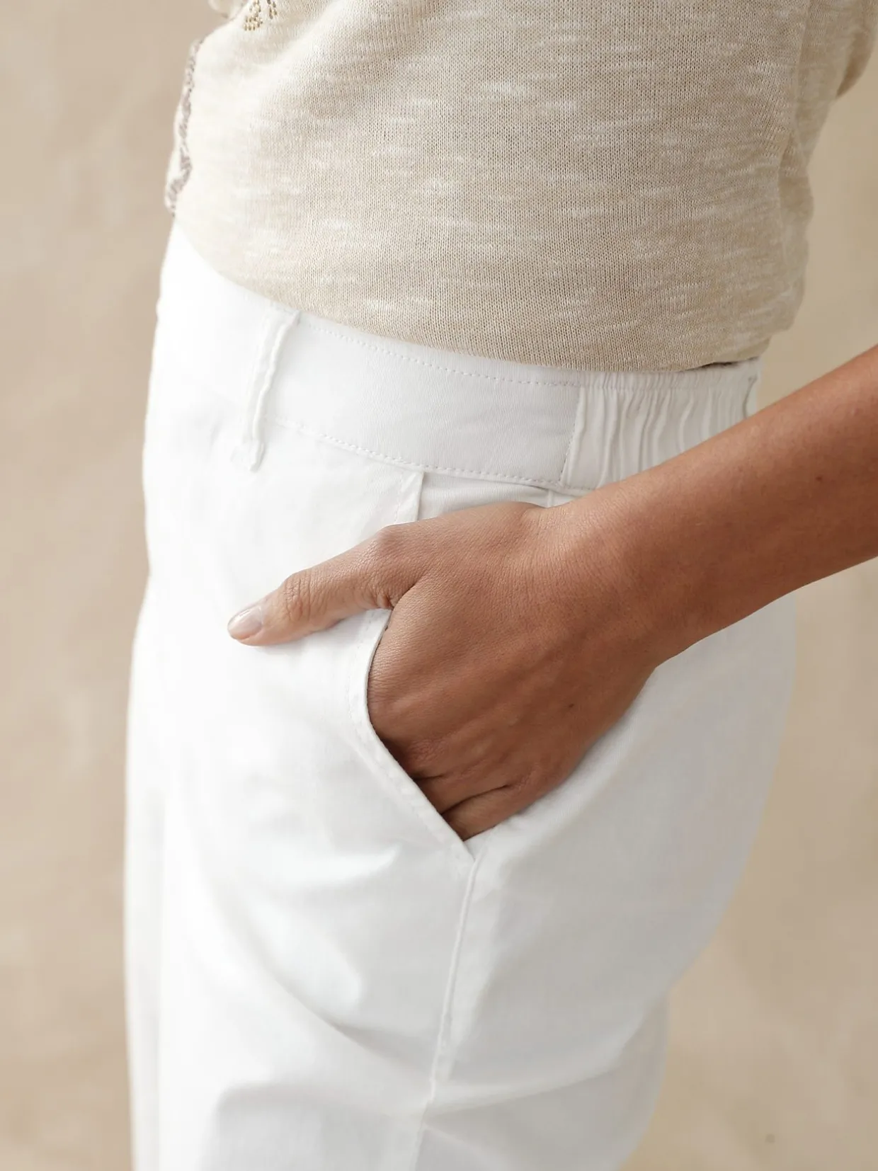 Femme Daxon Pantacourt extensible