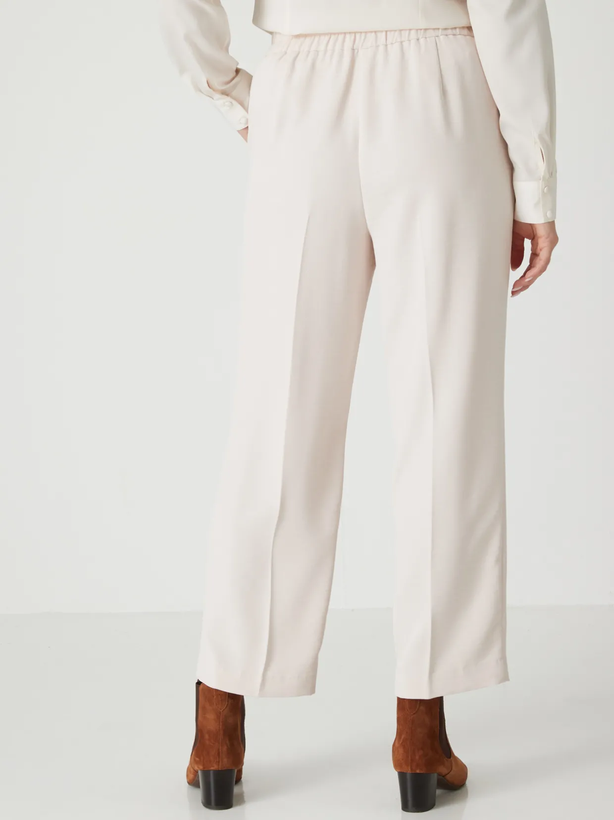 Femme Daxon Pantacourt élastiqué dos