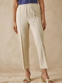 Femme Daxon Pantacourt élastiqué en maille